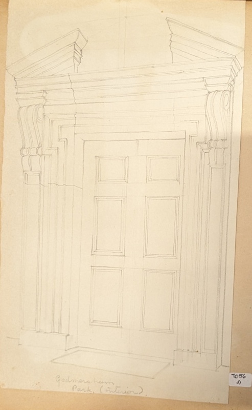 Doorway - Godmersham Park; Richards, Albert; 1935-1939; BIKGM.7056.1