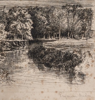 Dundrum River; Haden, Francis Seymour (1818-1910); BIKGM.24.6