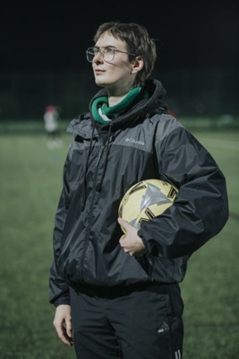 Kat, Liverpool Trans and Enby FC
; Bradshaw, Marge; 2024; BIKGM.9114