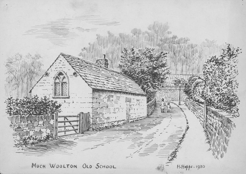 Much Woolton Old School 1930; Hopps, Harold; BIKGM.W314