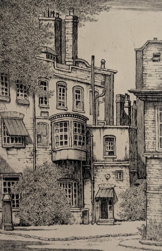 Old Kitchen Garden, Lincoln's Inn, London; Jones, John Ford (1860-1936); BIKGM.9293