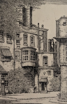 Old Kitchen Garden, Lincoln's Inn, London; Jones, John Ford (1860-1936); BIKGM.9293