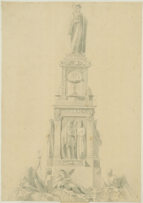 Design of a Monument for Henry The Seventh; Stothard, Thomas; BIKGM.1727a JM171