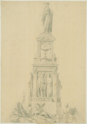 Design of a Monument for Henry The Seventh; Stothard, Thomas (1755-1834); BIKGM.1727a JM171