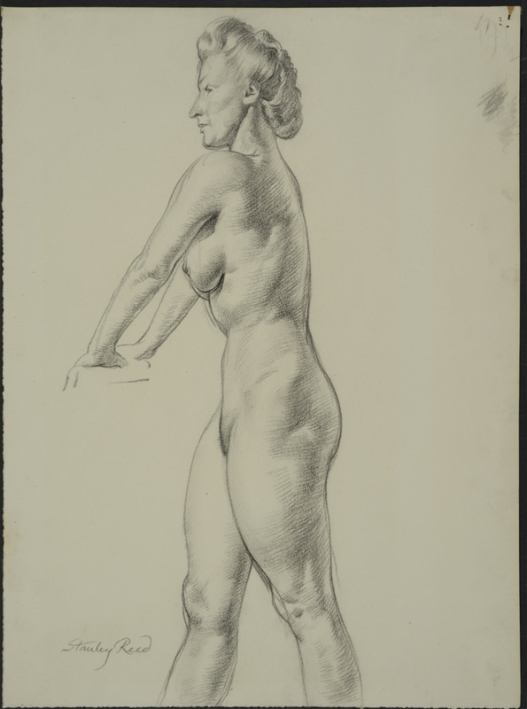 Study of a Nude Woman; Reed, Stanley; BIKGM.5687