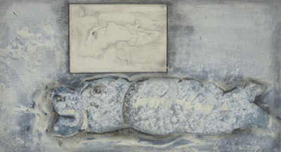 Primordial Lurking Fish & His Portrait; Morrison, Alex; BIKGM.W572