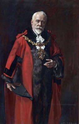 Alderman Augustine Quinn, Mayor of Wallasey; Berrie, John Archibald Alexander (1887-1962); BIKGM.205l