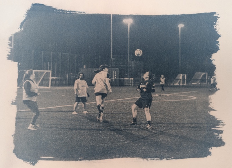 Trans Enby FC Cyanotype 8; Bradshaw, Marge; 2024; BIKGM.9123