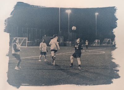 Trans Enby FC Cyanotype 8; Bradshaw, Marge; 2024; BIKGM.9123