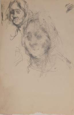 Two Portraits; Horsfield, Nicholas (1917-2005); BIKGM.8901