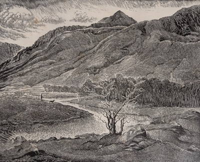 Afon Ogwen, Nant Ffrancon, Gwynedd; Rawlinson, William Thomas (1912-1993); 1979; WR.23