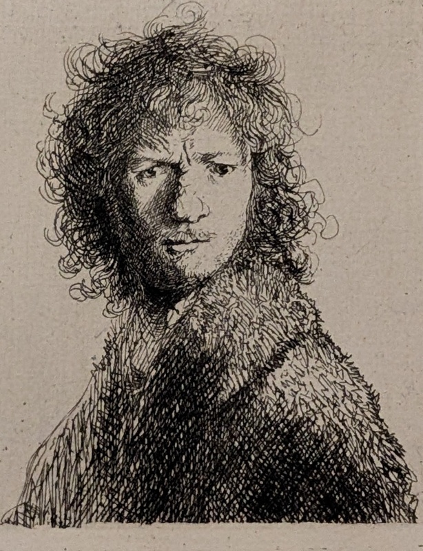 Self-Portrait, Frowning; Rapilly, Georges (active 1850-1890); BIKGM.9158