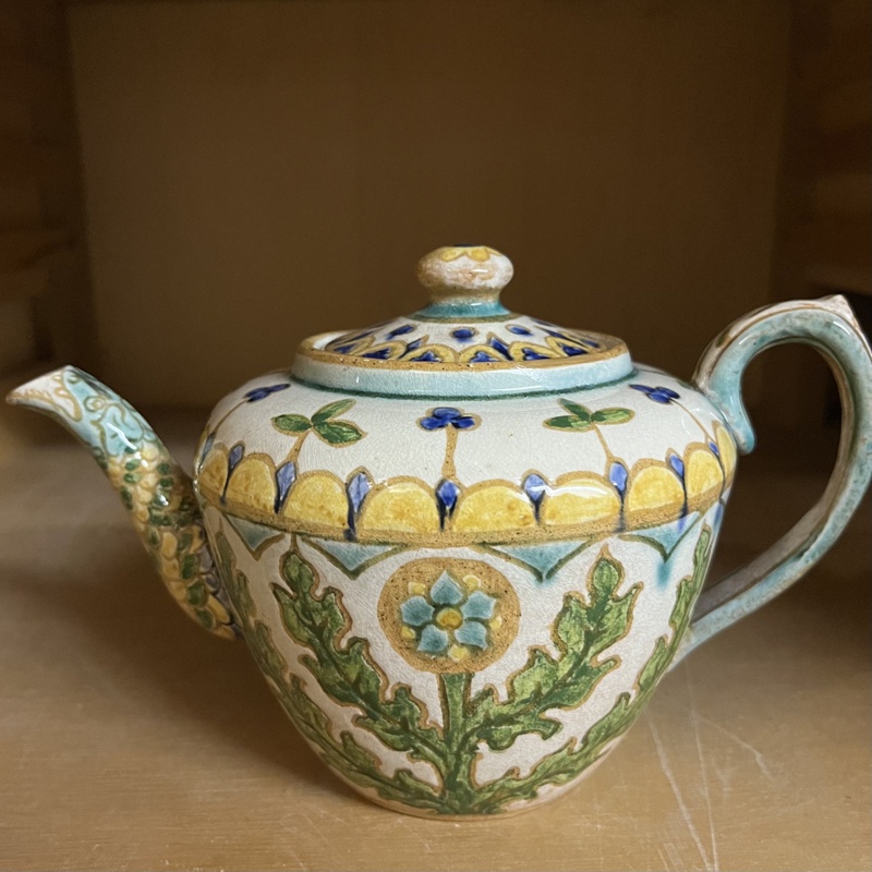 teapot; Granville Pottery; BIKGM.8232