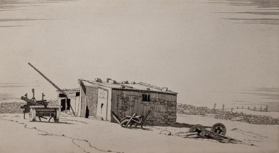 "Bruck" at Brunatwatt - Shetland; Taylor, Albert (1918-1987); 1980; BIKGM.9230