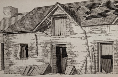 Foel Boch During Restoration; Taylor, Albert (1918-1987); BIKGM.9305