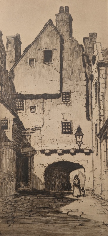 Edinburgh Street; Clark, Charles Herbert (1890-1950); BIKGM.9188