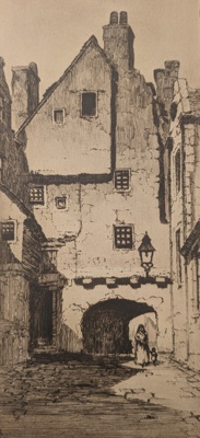 Edinburgh Street; Clark, Charles Herbert (1890-1950); BIKGM.9188