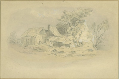 Cottage at Claughton Park 1844; Pidgeon, Henry Clarke; BIKGM.5716