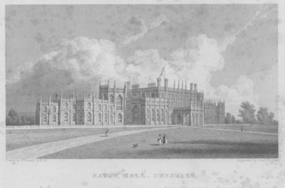 Eaton Hall, Cheshire 1828; Westall, W, ARA; BIKGM.7705