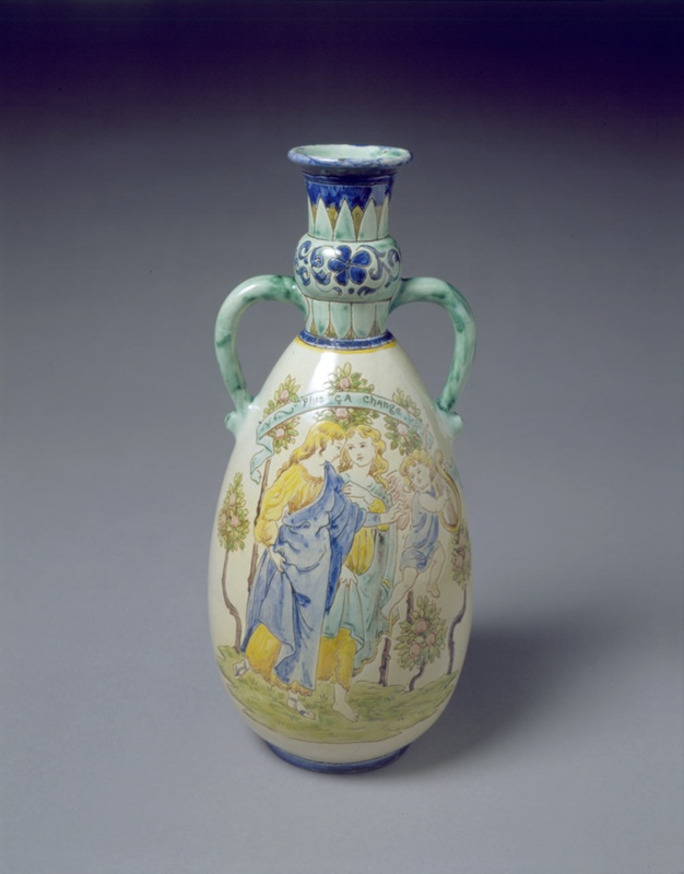 Della Robbia Algerian vase; Della Robbia Pottery; BIKGM.7588