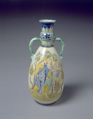 Della Robbia Algerian vase; Della Robbia Pottery (active 1894-1906); BIKGM.7588