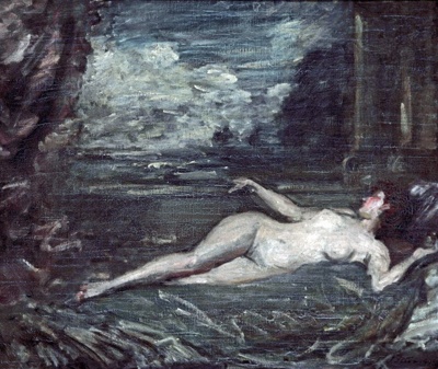 Reclining Nude; Steer, Philip Wilson (1860-1942); 1896; BIKGM.4419