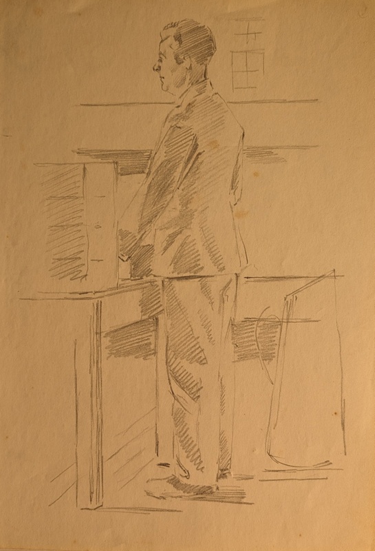 Portrait of Man ; Burke, Thomas; 1941-1945; BIKGM.7343.64