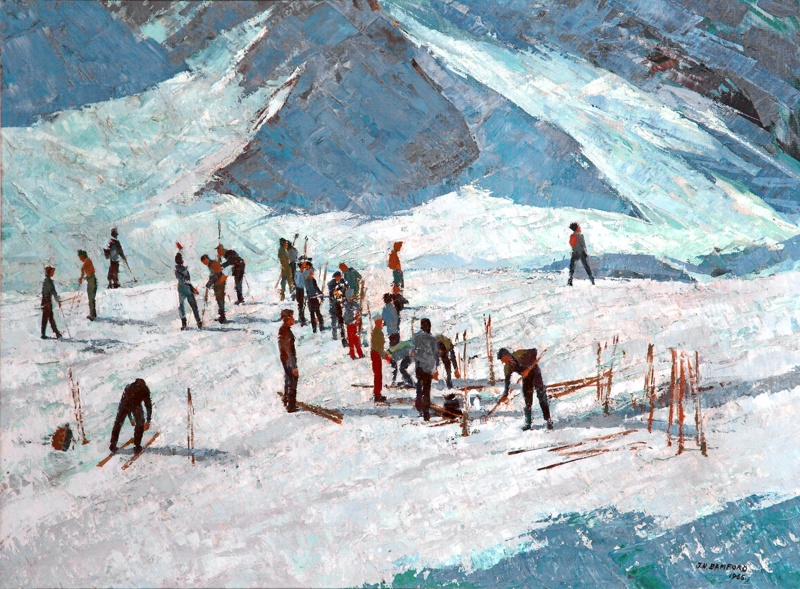 Skiers; Bamford, J N; 1965; BIKGM.W834
