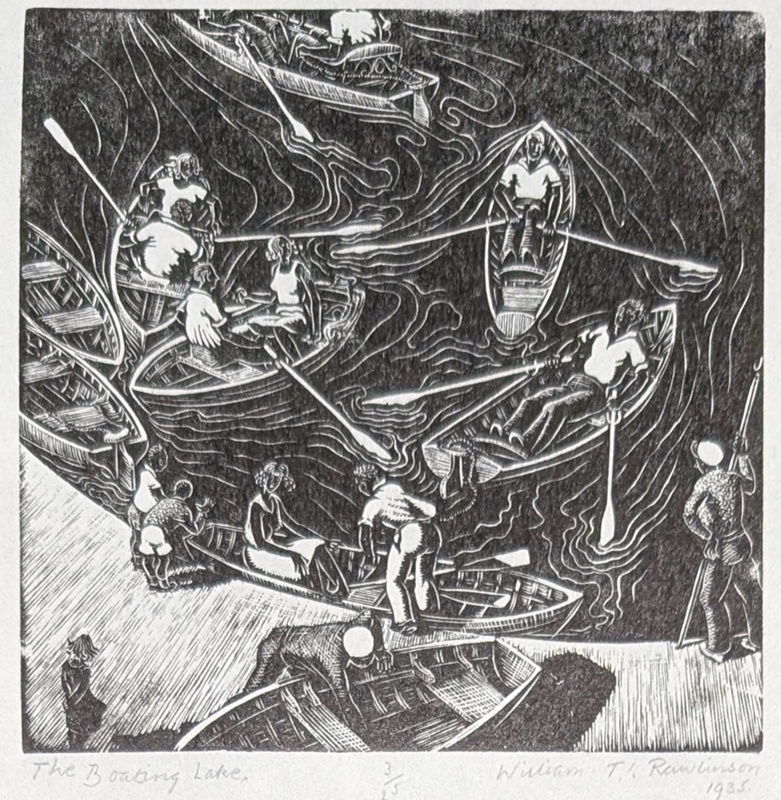 The Boating Lake; Rawlinson, William Thomas (1912-1993); 1935; WR.82