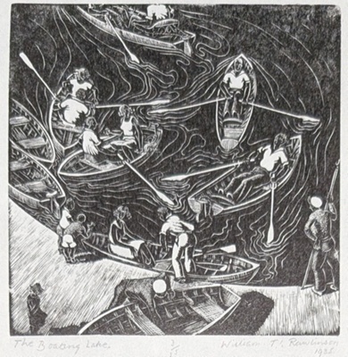 The Boating Lake; Rawlinson, William Thomas (1912-1993); 1935; WR.82