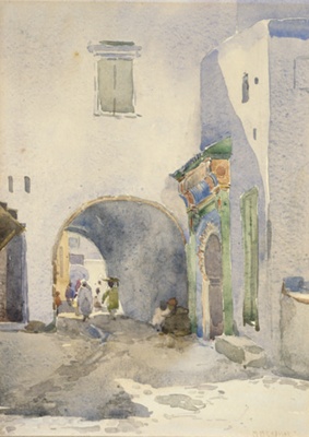 Tangier - Entrance to Mosque; McCrossan, Mary; BIKGM.77