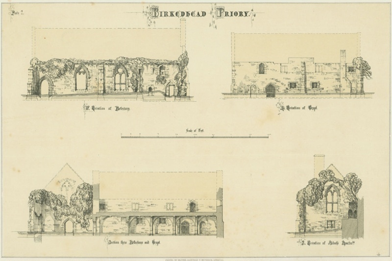Birkenhead Priory Plate 2 (1854); Mason, William I; BIKGM.8014