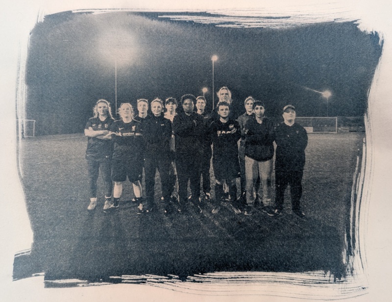 Trans Enby FC Cyanotype 10; Bradshaw, Marge; 2024; BIKGM.9125