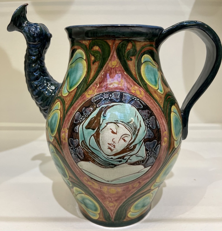 ewer; Della Robbia Pottery; BIKGM.939