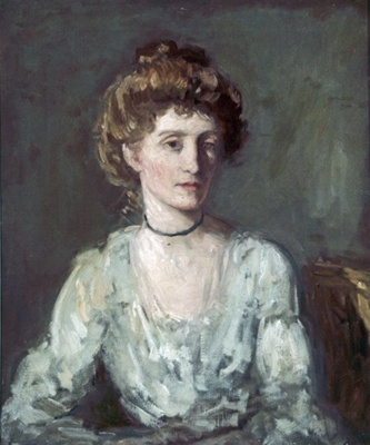 Mrs D. S. MacColl (sketch); Steer, Philip Wilson; 1903; BIKGM.4421