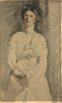 Portrait Sketch of a Woman; Jackson, Emd  U; BIKGM.115