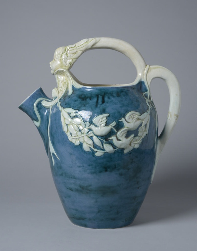 Jug; Della Robbia Pottery; BIKGM.L227.15