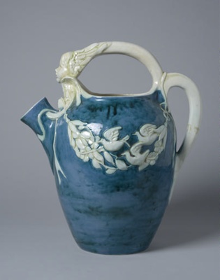 Jug; Della Robbia Pottery; BIKGM.L227.15