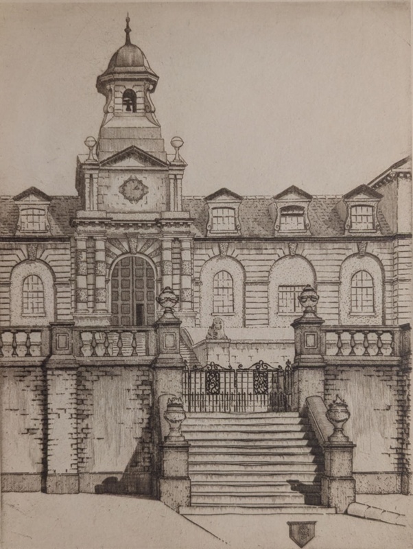 Grand Building Exterior; Taylor, Albert (1918-1987); BIKGM.9292