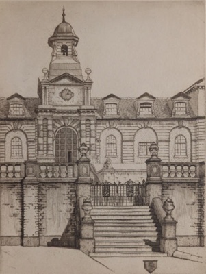 Grand Building Exterior; Taylor, Albert (1918-1987); BIKGM.9292