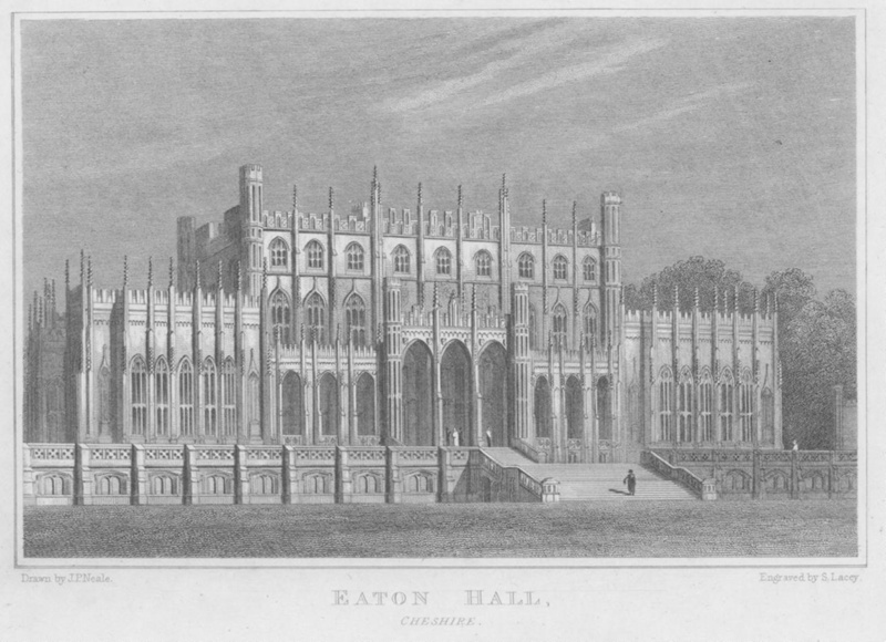 Eaton Hall, Cheshire 1818; Neale, J P; BIKGM.7723