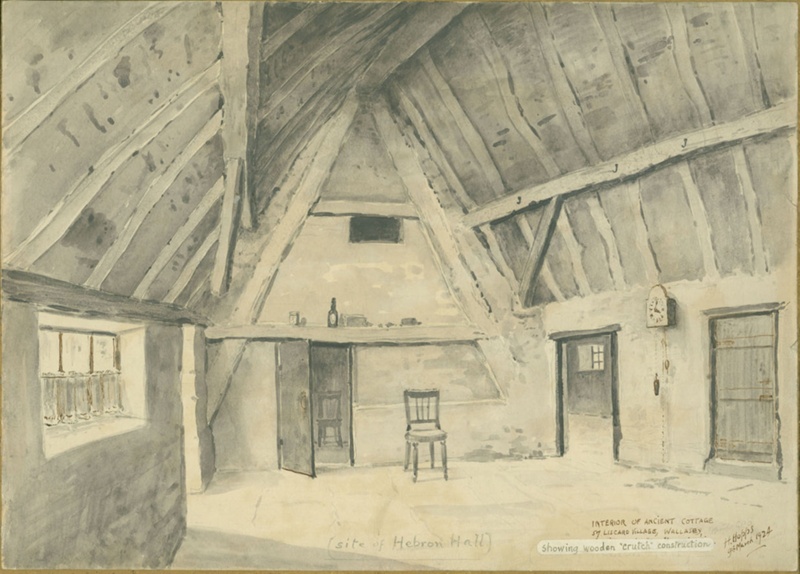 Interior of "Ancient" Cottage (Wallasey); Hopps, Harold; BIKGM.W231