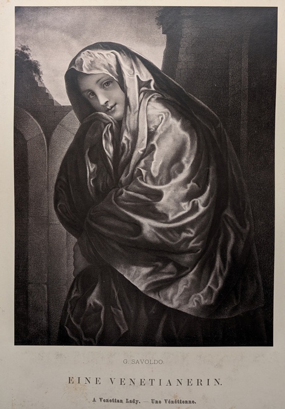 A Venetian Lady; Savoldo, Giovanni; BIKGM.185j