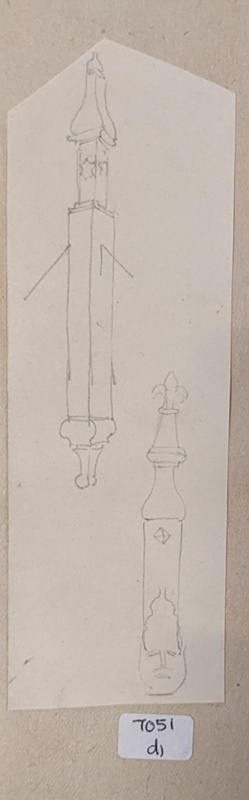 Sketch of Timber Houses 4; Richards, Albert; 1935-1939; BIKGM.7051.4