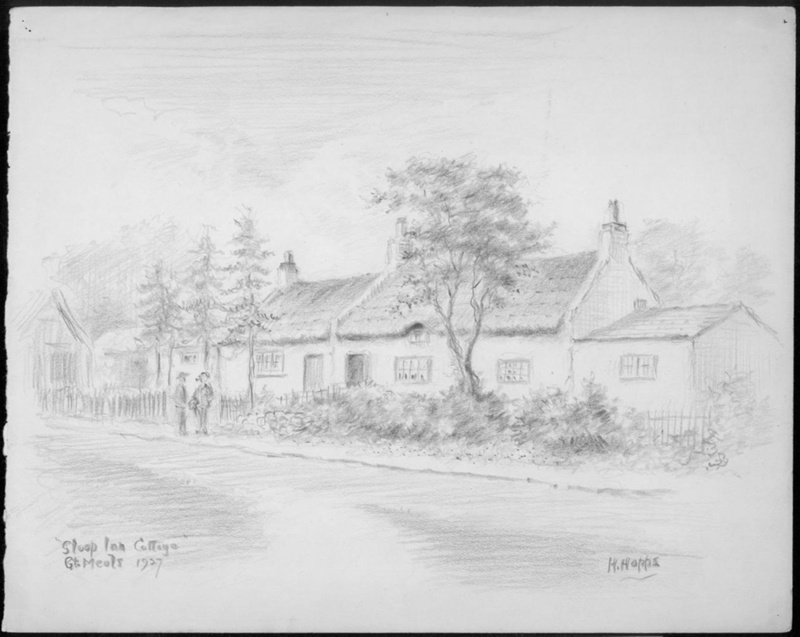 Sloop Inn Cottage, Gt. Meols 1927; Hopps, Harold; BIKGM.W327