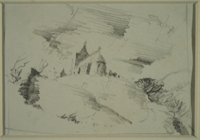 The Lonely Church; Rosenvinge, Olaf (1913-2004); BIKGM.8805