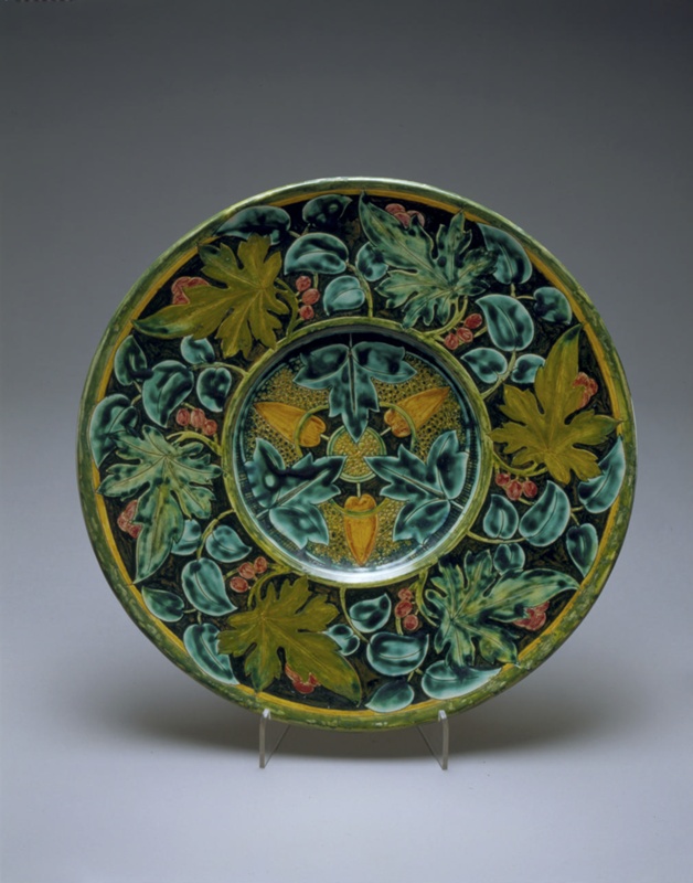 plaque; Della Robbia Pottery; BIKGM.2617