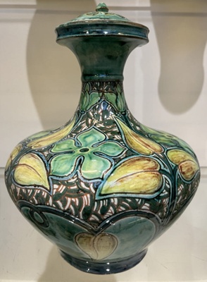 vase; Della Robbia Pottery (active 1894-1906); BIKGM.8220