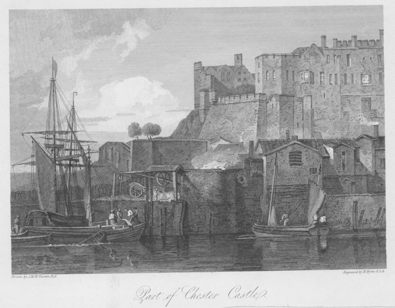 Part of Chester Castle 1810; Turner, Joseph Mallord William; BIKGM.7699