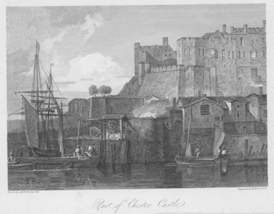 Part of Chester Castle 1810; Turner, Joseph Mallord William; BIKGM.7699